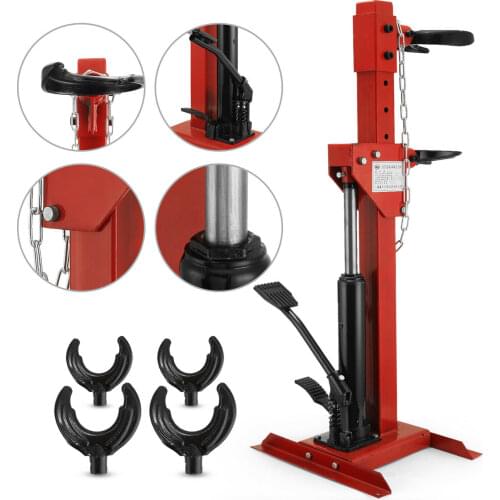 BestEquip 2.5 Ton Strut Spring Compressor Hydraulic Tool Auto Valve Spring Compressor 14Inch Coil Spring Compressor Set