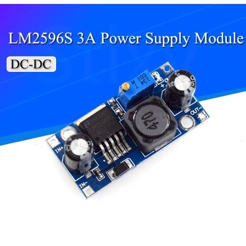 LM2596 LM2596S ADJ Power supply module DC-DC Step-down module 5V/12V/24V adjustable Voltage regulator 3A DIP