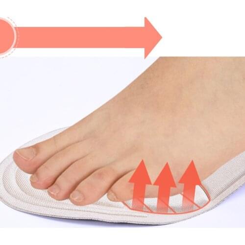 29 CM Soft Foot Arch Support Cut Shoe Pad Sponge Pain Relief Insoles Foot Care Supplies Cushion Insoles Anti-slip High Heel Pad