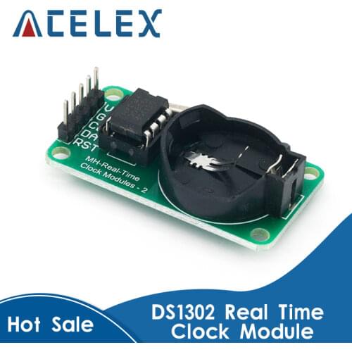 New Arrival RTC DS1302 Real Time Clock Module For AVR ARM PIC SMD for Arduino