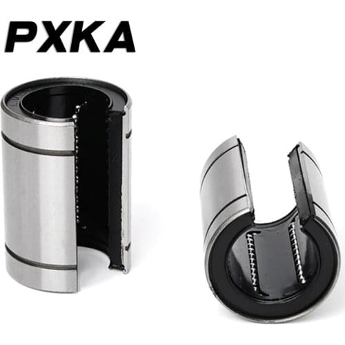 Open linear sliding motion bearings LM10UUOP LM12UUOP LM13UUOP LM16UUOP LM20UUOP LM25UUOP LM30UUOP LM35UUOP LM40UUOP LM50/60UUOP