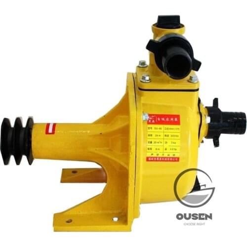 1/1.5/2/3 Inch Belt Drive Power Self-priming Pump/farm Irrigation Pump Aluminum Alloy Flow Pump Large Flow Self-priming Pump
