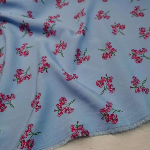 Chiffon Lovely Heart Kid Dress Material Stretchy Dropping Breathable DIY Craft Tissue Cosplay Material 1 Yard