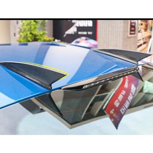 Carbon Fiber Car Roof Wind Knife Exterior Modification Decoration For 18-21 Ford Mustang Styling Accessories