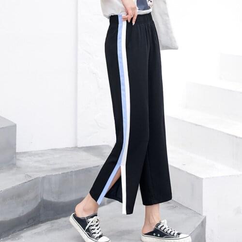 YUANXIANGPO Women's Wide Trousers