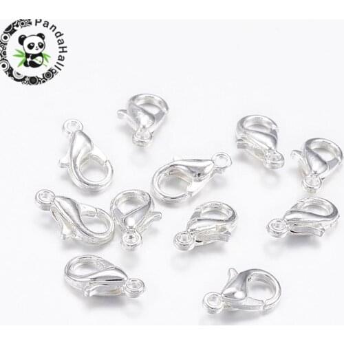 Pandahall 1000pcs Zinc Alloy Lobster Claw Clasps 10x6mm For DIY Jewelry Accessories Finding Making Necklaces Bracelets Anklets