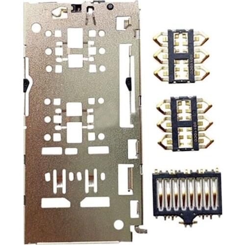 1Pcs Sim Card Reader Slot Tray Holder Connector Socket For Huawei Nova2 Nova 2 Lite Y5 Y5Lite Y7Pro Prime Y7 Pro Y9 Y6 2018 Plug
