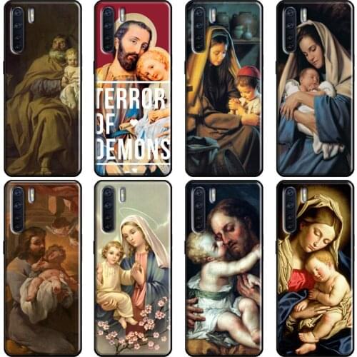 Jesus Christ God bless you Case For OPPO Reno 2 Z 4 Pro A5 A9 A31 A53 2020 A1K A3S A5S A15 A52 A72 A83 F5 F7 Cover
