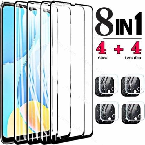 For Oppo A15s Glass Camera Protective Tempered Glass For Oppo A 15 6.52" Oppoa15 Screen Protector Safety Armor Phone Cover Film
