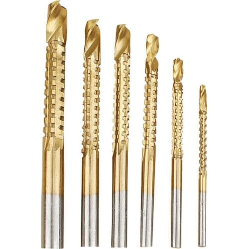 Titanium Plated Woodworking Sawtooth Drill Saw Drill Line Drill Hacksaw Drill Woodworking Electric Drill Set Reaming Drill