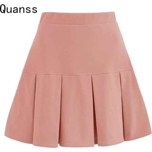FURSDIC Pleated Skirt