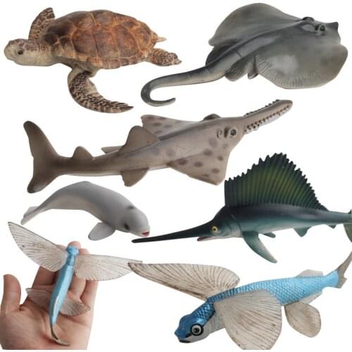 Simulation of marine animal model doll ornaments a variety of bio-model marine toys sharks selling