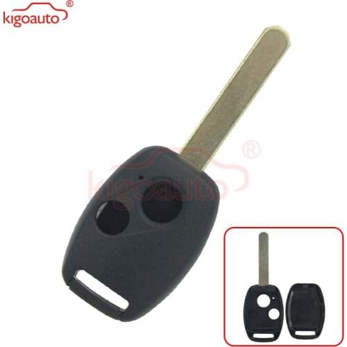 Remtekey (No chip room)Remote key shell 2 button for Honda CRV Civic Accord