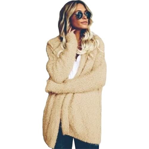 Long Sleeve Hooded Jacket Large Size 5XL Plush Casual Cardigans Tops Casual Hooded Female Coat Spring Autumn Loose Warm Outwear