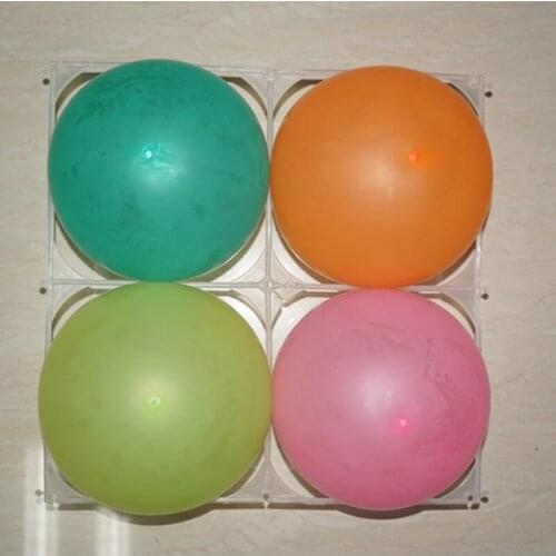2020 Top Fashion Helium 4 Holes Balloon Wall Grids Balloons Modeling Plastic For 7"latex Accessories Birthday Party Supplies