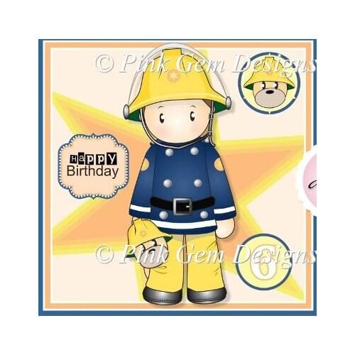 Firemen Boy Cutting Dies New Arrival 2020 Die Cutters For Brithday Cards Making Sport Layering Die