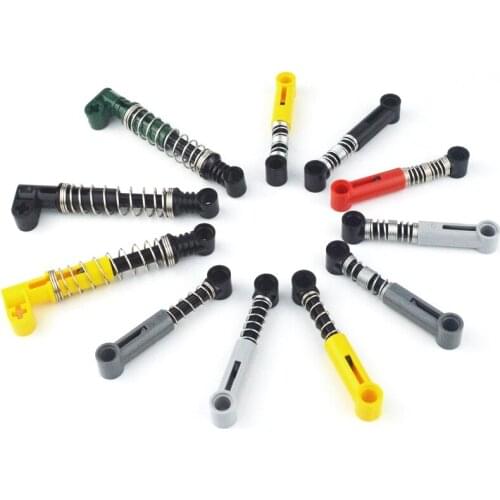Spring soft hard Technical MOC Parts Building Blocks Self-Locking Bricks Shock Absorber Accessories spring 18404 76138 76537