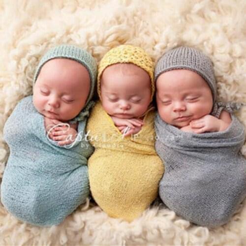The United States childrens photography studio props new baby pictures wrap stretch wrap yarn wrapped in cloth