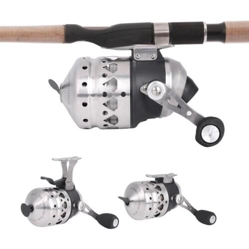 Fishing Reel Speed Ratio 3.6:1 Slingshot Wheel Closed Shooting Harpoon Dart Reel Fishing Accessories