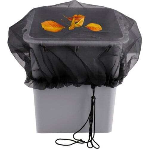 Mesh Cover Garden Rain Barrels Mesh Cover Netting For Outdoor Water Collection Buckets Tank Rain Protector Harvesting Supplies