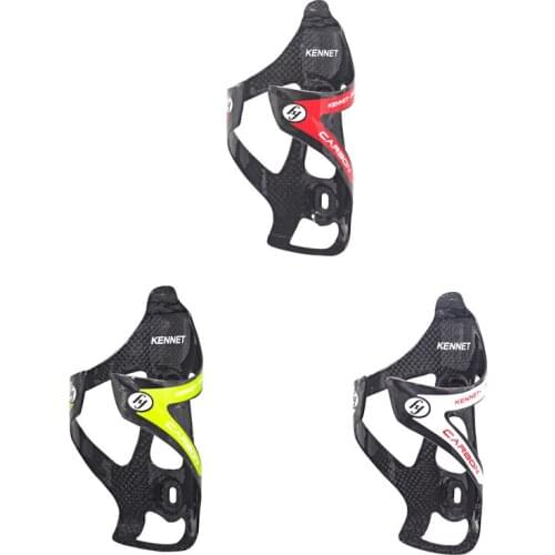 TOSEEK Bicycle Bottle Holder Full Carbon Fiber Water Bottle Cage Bike Accessories 25g 3K Glossy Finish