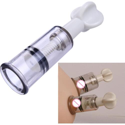 Natural Breast Enlargement Pumps Breast Enhancer Nipple Sucker Female Sex Toys Nipple Clamps Pump for Lovers Sexy Products