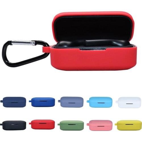 Shockproof Silicone Cases For QCY-T5/T5s Charging Box Bluetooth Wireless Earphone Protective Cases Storage Pouch For QCY-T5/T5s