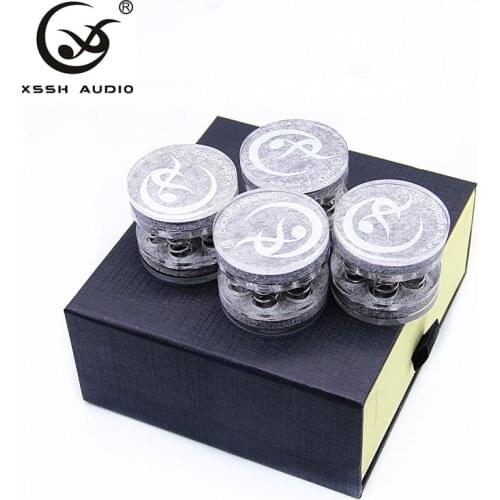Yivosound Audiophile shock spikes spring damping pad HIFI audio Stand Feet speaker spike audio CD amplifier foot pad