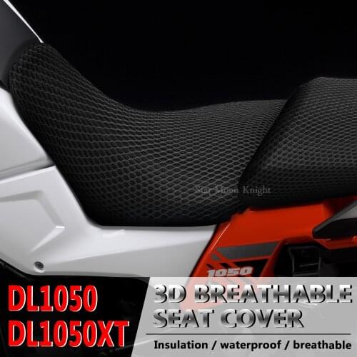 For Suzuki V-Strom VStrom DL1050 DL1050XT DL 1050 XT Motorcycle Protecting Cushion Seat Cover Nylon Fabric Saddle Seat Cover