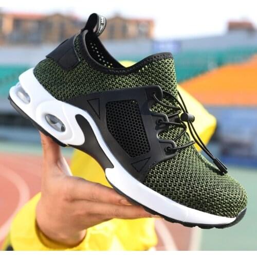 Plus Size 40-48 Safety Shoes Steel Toe Cap Summer Breathable Lightweight Anti-smashing Stab-resistant Protection Shoes