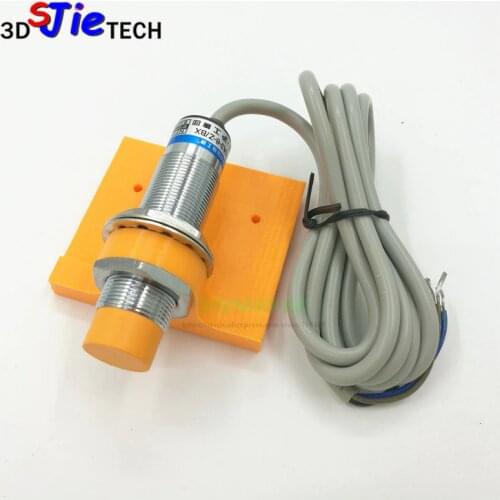 1 set Anet A8 18mm Rear Mount Sensor Bracket auto leveling glass bed LJ18A3-8-Z/BX inductive sensor Reprap i3 3D printer parts