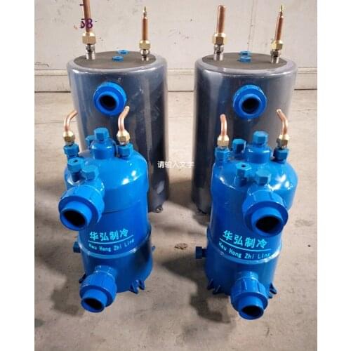 12HP (48kW) pure titanium evaporator, titanium gun evaporator, swimming pool titanium bubble, titanium tube heat exchanger