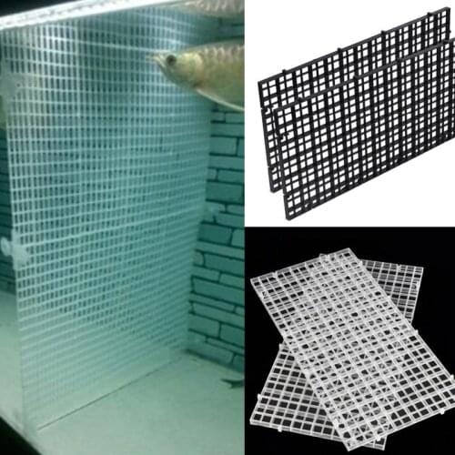 2PCS Isolation Net Grid Plate Divider Tray Segregation Board Aquarium Fish Tank Cleaning Tool Cleaner Supplies