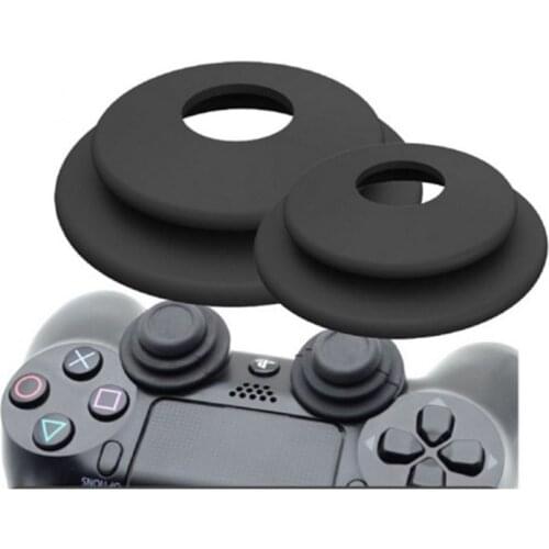 2 in 1 Aim Assistant Ring Soft Silicone Shock Absorbers Analog Joy Stick Game Accessories for playstation 3 PS4 Pro 360