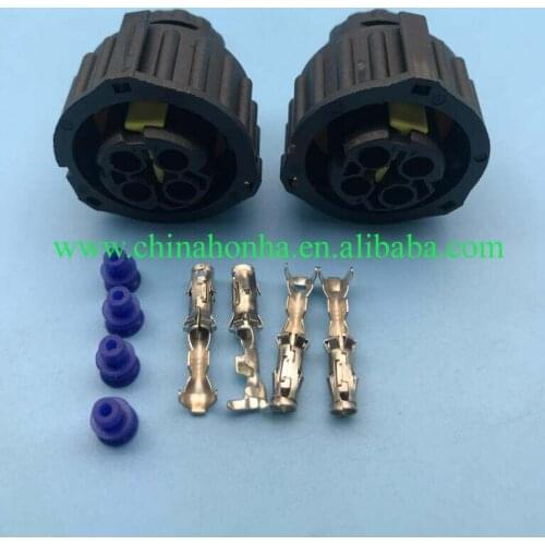 5 pcs Tyco Amp 1-1813099-1 967325-1 1-1813099-2 Car Plug 4 Pin Female Waterproof Auto Wiring Car Connector