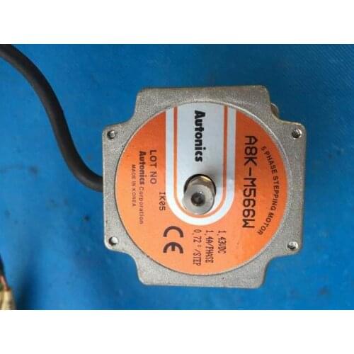 A8K-M566W stepper motor , used one, 85% appearance new , good working , free shipping