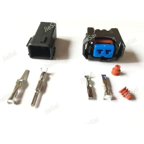 2 Pin 6189-0533 Female Male Auto Fuel Injector OBD2 Waterproof Wiring Harness Connector Automotive Plug For Honda