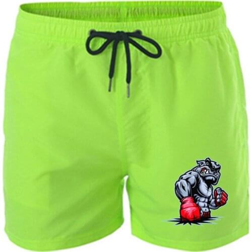 Summer Brand Mens Swimwear Shorts Printed Beachwear Sexy Swim Trunks Men Swimsuit Low Waist Breathable Beach Wear Surf 2021