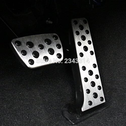 For Toyota Harrier Venza 2020 2021 AT Accelerator Pedal Gas Brake Pad Pedal Protectors Interior Car Styling Accessory