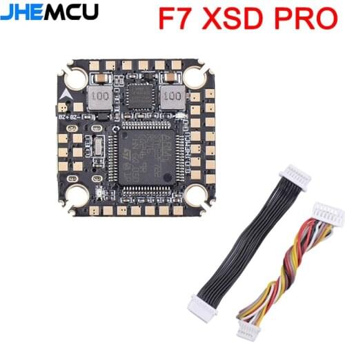 JHEMCU F7-XSD Pro Flight Controller MPU6000 Sensor Type-C 5V/3A and 10V/2A BEC with / without barometer for FPV RC Racing Drone