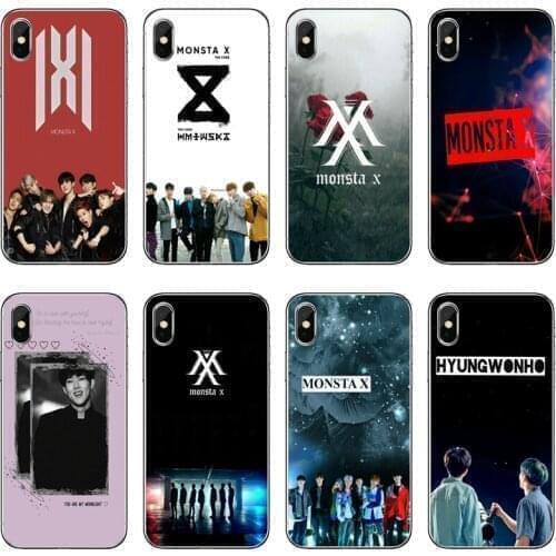 KPOP Monsta X Accessories Phone Case For Huawei P40 P30 P20 Pro P10 P9 Lite Y5 Y6 Y7 Y9 P Smart Plus 2018 2019