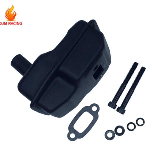 Metal Muffler for 23cc 26cc 29cc 30.5cc Engine for 1/5 HPI Rofun Rovan King Motor Baja 5b 5t 5sc 4wd Ss Rc Car Toys Parts