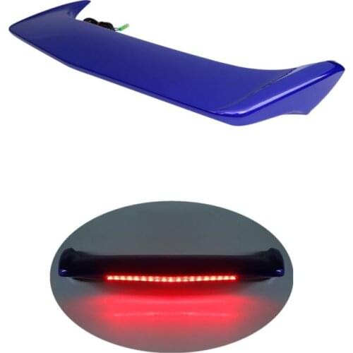 Motorcycle ABS Trunk Spoiler LED Rear Brake Light For Honda Goldwing GL1800 GL 1800 2001-2017 2016 15