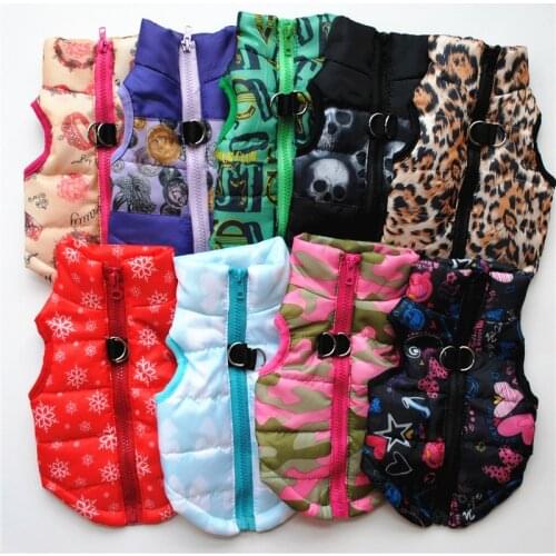 Warm Dog Clothes For Small Dog Windproof Winter Pet Dog Coat Jacket Padded Clothes Puppy Outfit Vest Yorkie Chihuahua Clothes
