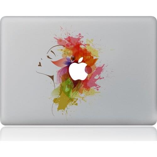 Elegant beauty shot from the side Vulture style Vinyl Decal Laptop Sticker For DIY Macbook Pro Air 11 13 15 inch Laptop Skin