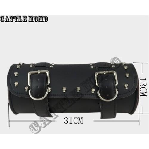 Motorcycle Skull head screw Bag / Prince Cruise / Knight bag / front Toolkit For XL883 1200 Kit/Motorcycle Bag
