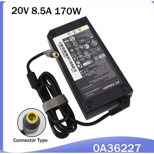 AC Adapter Charger For Lenovo ThinkPad W520 W530 20V 8.5A 170W 0A36227 57Y6549,57Y6547,57Y6556,41A9734,41A9732,ADP-120L