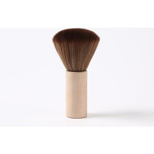 1pc Ultra Soft Barber Cleaning Hairbrush Hair Sweep Brush Hairdressing Neck Face Duster Brush Salon Household Hair Styling Tool