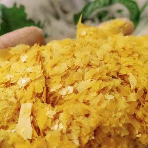 100g Multi Uses Carnauba Wax Lustrous Non-tacky Flakes DIY Crafts Work Leather Yellow Hard Woodturning Glazing Polishes Tool