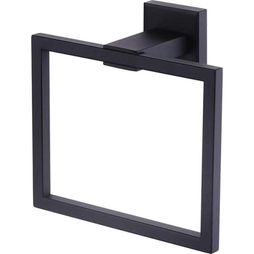 304 Stainless Steel Toilet Paper Holder Storage Bathroom Towel Dispenser Paper Roll Holder Modern Square Wall-Mounted Towel Rack